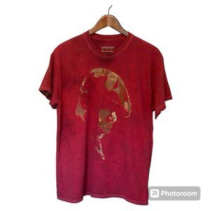 Biggie Notorious B.I.G. Red Tour T-Shirt Men's L Tie Dye Print Music Band